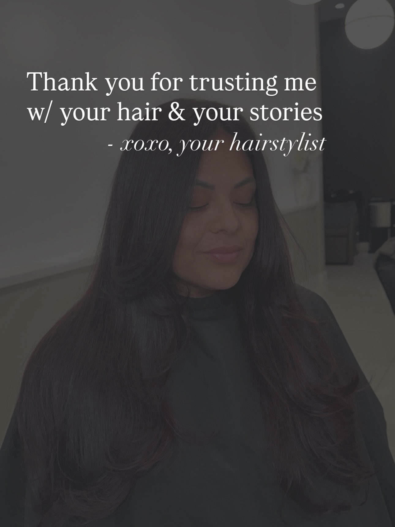 Hair transformation by Hair Bar Atelier